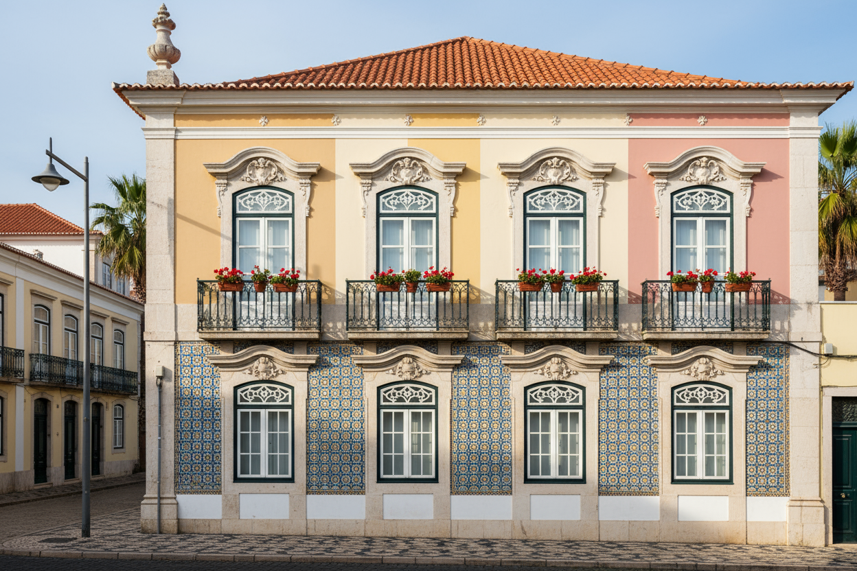 Um prédio à portuguesa 